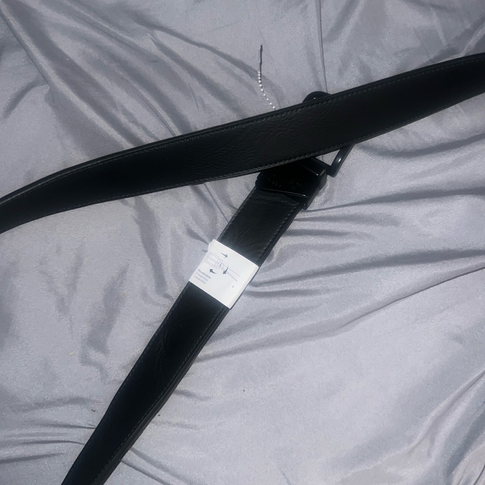 Nike size 34 belt grey and black reverse able